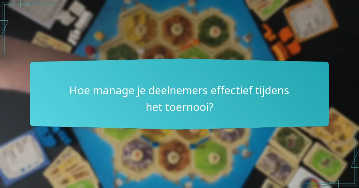 Welke apparatuur is nodig voor een succesvol Catan-toernooi?