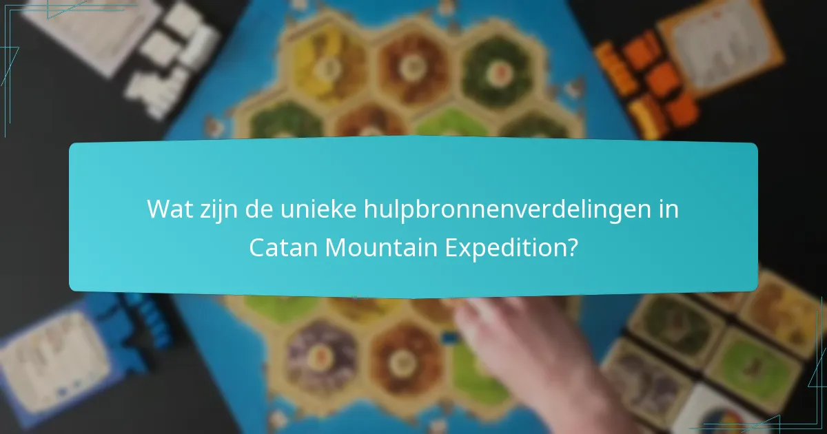 Waar kun je Catan Mountain Expedition kopen?
